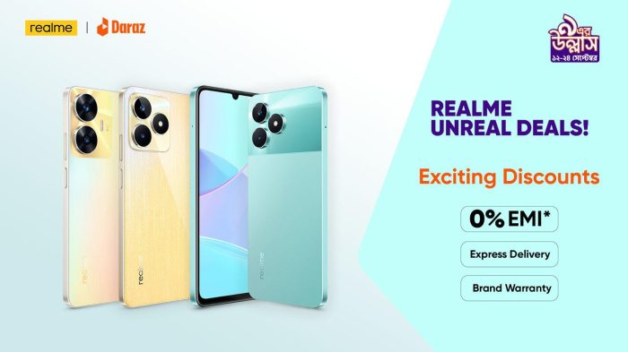 Realme smartphones available at incredible prices on Daraz